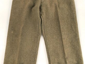 Reichsarbeitsdienst, gerade Hose für Mannschaften. Guter Zustand, datiert 1939