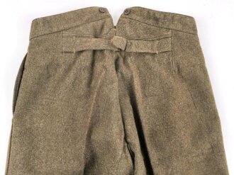 Reichsarbeitsdienst, gerade Hose für Mannschaften. Guter Zustand, datiert 1939