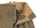 Reichsarbeitsdienst, gerade Hose für Mannschaften. Guter Zustand, datiert 1939