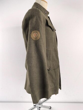 U.S. Army 1. Weltkrieg, Feldbluse mit Hose in gutem Zustand