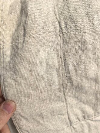 Luftwaffe Drillichjacke . getragenes Kammerstück in gutem Zustand