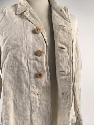 Luftwaffe Drillichjacke . getragenes Kammerstück in gutem Zustand
