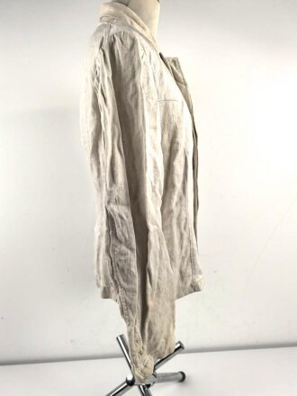Luftwaffe Drillichjacke . getragenes Kammerstück in gutem Zustand