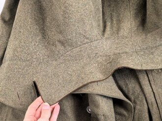 Reichsarbeitsdienst, Mantel für Mannschaften. getragenes Stück in gutem Gesamtzustand, ungereinigt