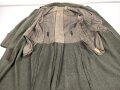 Heer, Mantel für Mannschaften Modell 1940. Getragenes Kammerstück , ungereinigt, die zweite Knopfreihe abgetrennt.
