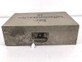 Tier Luftschutzkasten 39. das Inhaltsverzeichniss mit Druckvermerk von 1942. Ungereinigtes Stück