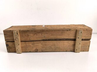 Gasschutz / Luftschutz Entgiftungsspritze in Umverpackung, ungebrauchtes Stück, die Gebrauchsanweisung mit Druckvermerk von 1944