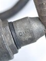 Gasschutz / Luftschutz Entgiftungsspritze in Umverpackung, ungebrauchtes Stück, die Gebrauchsanweisung mit Druckvermerk von 1944