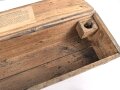 Gasschutz / Luftschutz Entgiftungsspritze in Umverpackung, ungebrauchtes Stück, die Gebrauchsanweisung mit Druckvermerk von 1944