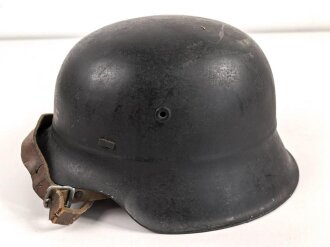 Stahlhelm Luftschutz / Werkschutz.  Originallack, hatte...