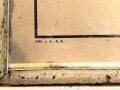 Luftschutz Hausapotheke. Originallack, ungereinigt, die Gebrauchsanweisung mit Druckvermerk von 1941.