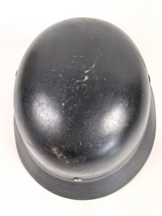 Stahlhelm Luftschutz. In allen Teilen Original und zusammengehörig,  Q 68