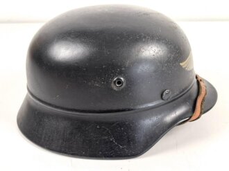 Stahlhelm Luftschutz. In allen Teilen Original und zusammengehörig,  Q 68