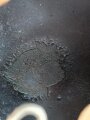 Stahlhelm Luftschutz. In allen Teilen Original und zusammengehörig,  Kopfgrösse 57