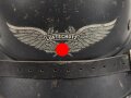 Stahlhelm Luftschutz. In allen Teilen Original und zusammengehörig,  Kopfgrösse 57