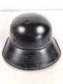 Stahlhelm Luftschutz. In allen Teilen Original und zusammengehörig,  Kopfgrösse 57