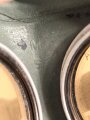 Luftschutz, Volksgasmaske 40  in Bereitschaftsbüchse von Scheithauer, guter Gesamtzustand