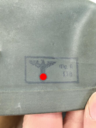 Luftschutz, Volksgasmaske 37 in gutem Gesamtzustand