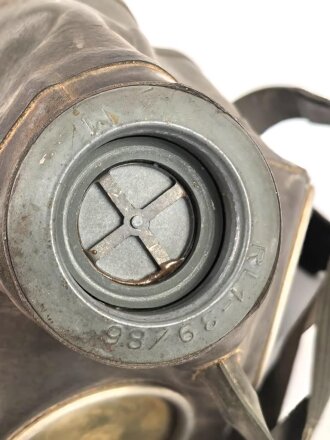 Luftschutz, Volksgasmaske 40 in gutem Gesamtzustand