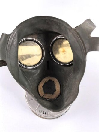 Luftschutz, Volksgasmaske 40 in gutem Gesamtzustand