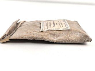 Pack Chloranim Puder für Luftschutzzwecke datiert 1942. Ungeöffnet NUR FÜR DEKOZWECKE