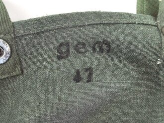 Tasche für eine Gasplane der Wehrmacht. Guter Zustand, datiert 1941