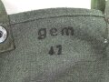 Tasche für eine Gasplane der Wehrmacht. Guter Zustand, datiert 1941