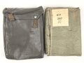 Gasplane in gummierter Tasche Wehrmacht. Guter Zustand, datiert 1941