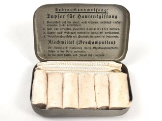 Hautentgiftungsdose mit Inhalt Wehrmacht, nur für DEKOzwecke. Selten komplett