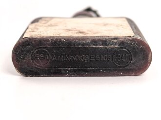 Behälter für Waffenentgiftungsmittel Wehrmacht, datiert 1941