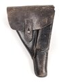 Tasche zur Pistole P38 der Wehrmacht. Getragenes Stück in gutem Gesamtzustand