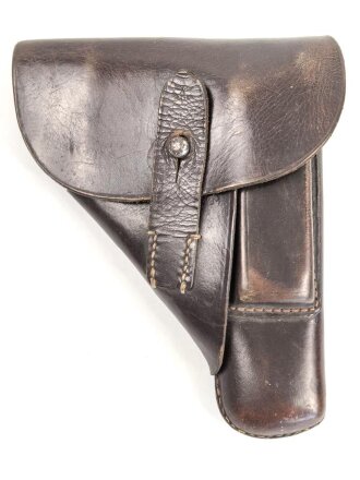 Tasche zur Pistole  Mauser 7,65 der Wehrmacht. Getragenes Stück in gutem Gesamtzustand, daatiert 1941