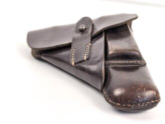 Tasche zur Pistole  Mauser 7,65 der Wehrmacht. Getragenes Stück in gutem Gesamtzustand, daatiert 1941