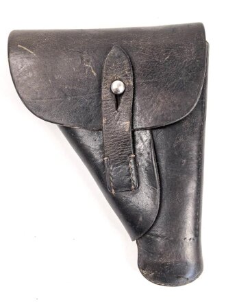 Tasche für eine Pistole 7,65 der Wehrmacht. Getragenes Stück, die Magazintasche fehlt, datiert 1942