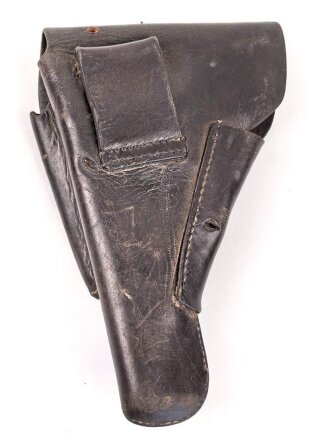 Pistolentasche Wehrmacht für FN M1935 High Power. Stark getragenes Stück