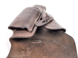 Pistolentasche Wehrmacht für FN M1935 High Power. Stark getragenes Stück