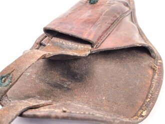 Tschechoslowakei vor 2. Weltkrieg, Holster zur Pistole VZ24. Getragenes Stück in gutem Zustand
