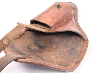 Tschechoslowakei vor 2. Weltkrieg, Holster zur Pistole VZ24. Getragenes Stück in gutem Zustand