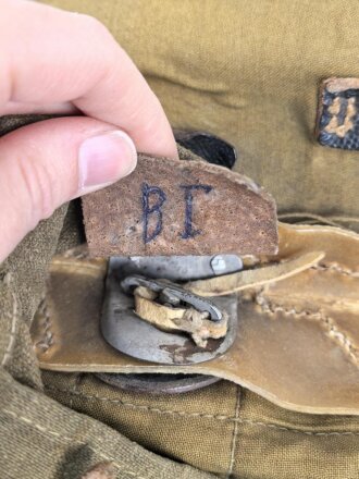 Tornister Wehrmacht. Getragenes Stück in gutem Gesamtzustand, datiert 1941