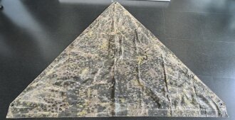 Waffen SS Zeltbahn "Platane 3". getragenes...