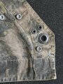 Waffen SS Zeltbahn "Platane 3". getragenes Stück, ungereinigt