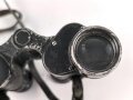 Dienstglas 6 x 30 Wehrmacht. Hersteller cxn, Verstellring rechts hakt etwas,  Strichplatte schwach sichtbar.
