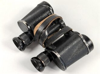 Dienstglas 6 x 30 Wehrmacht. Hersteller ddx. Klare Durchsicht, strichplatte deutlich. Guter Gesamtzustand
