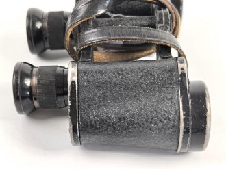 Dienstglas 6 x 30 Wehrmacht. Hersteller ddx. Klare Durchsicht, strichplatte deutlich. Guter Gesamtzustand