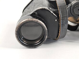 Dienstglas 6 x 30 Wehrmacht. Hersteller ddx. Klare Durchsicht, strichplatte deutlich. Guter Gesamtzustand
