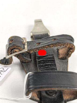 Steilgehänge für einen SS Dienstdolch. Hersteller 48/34, leicht getragenes Stück, in allen Teilen Original
