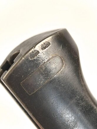 Seitengewehr M84/98 für k98 der Wehrmacht. Nummerngleiches Stück von Hörster, datiert 1939. In Koppelschuh von 1941