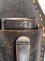Seitengewehr M84/98 für k98 der Wehrmacht. Nummerngleiches Stück von Hörster, datiert 1939. In Koppelschuh von 1941
