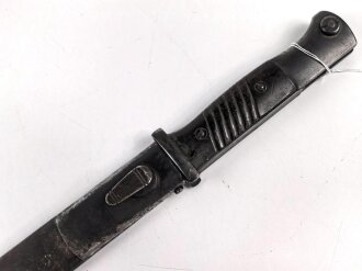 Seitengewehr M84/98 für k98 der Wehrmacht. Nummerngleiches Stück von Eickhorn Solingen 1939.