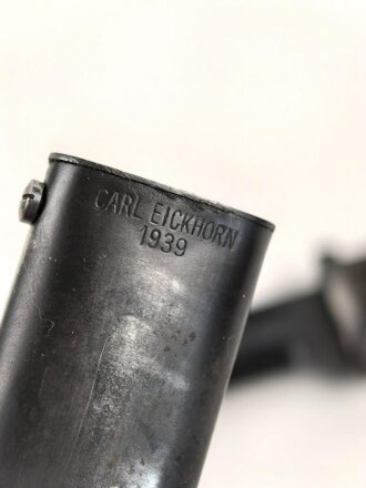 Seitengewehr M84/98 für k98 der Wehrmacht. Nummerngleiches Stück von Eickhorn Solingen 1939.